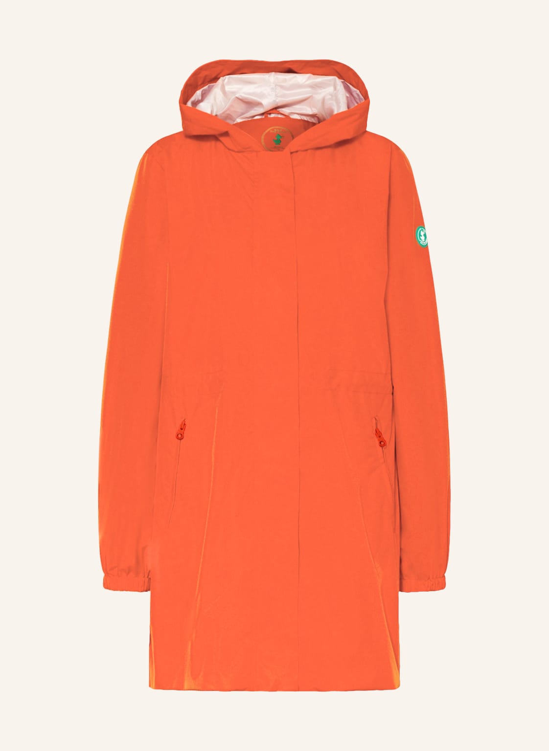 Image of Save The Duck Parka Wind Fleur rot