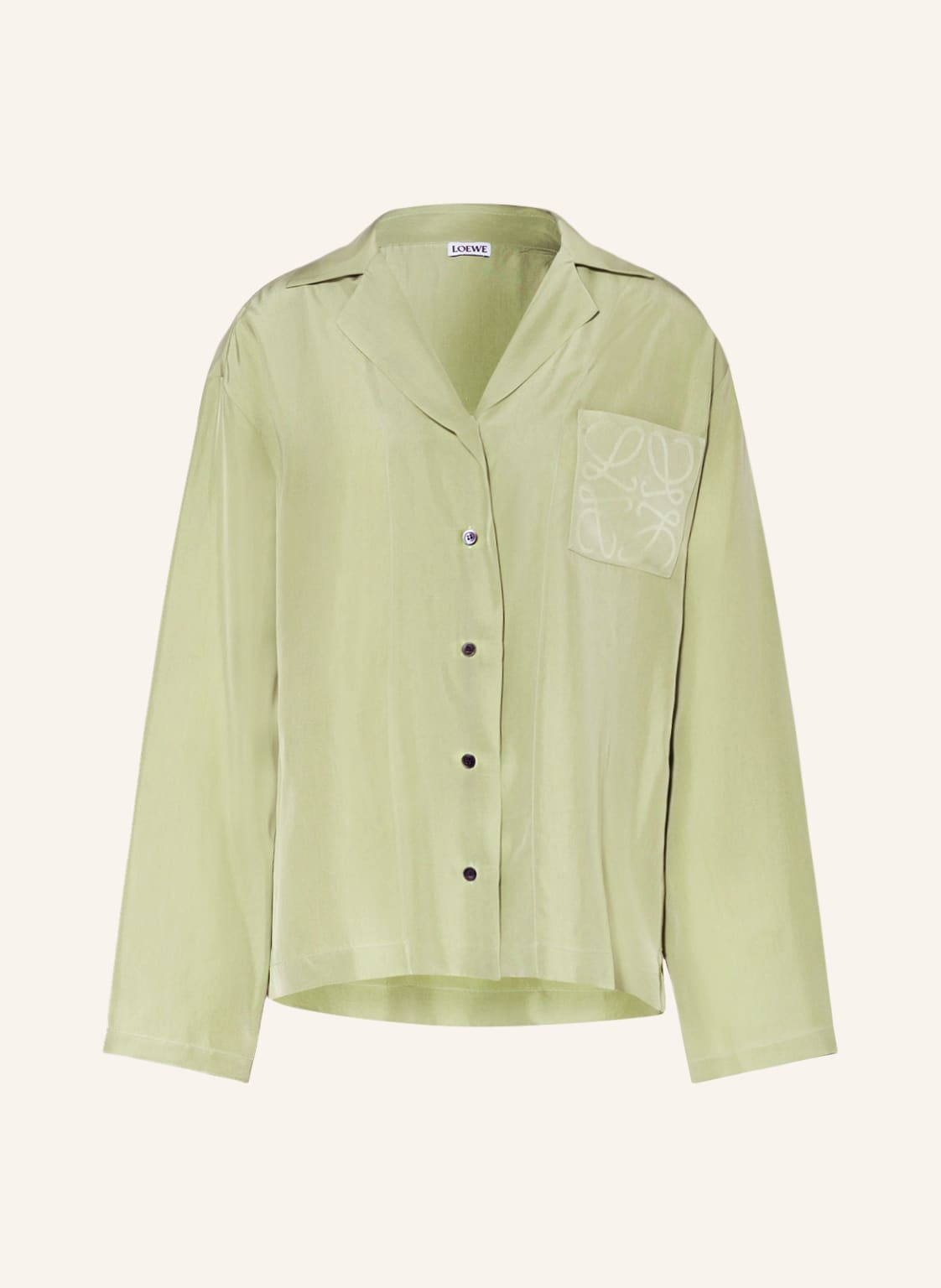 Image of Loewe Seidenbluse gruen