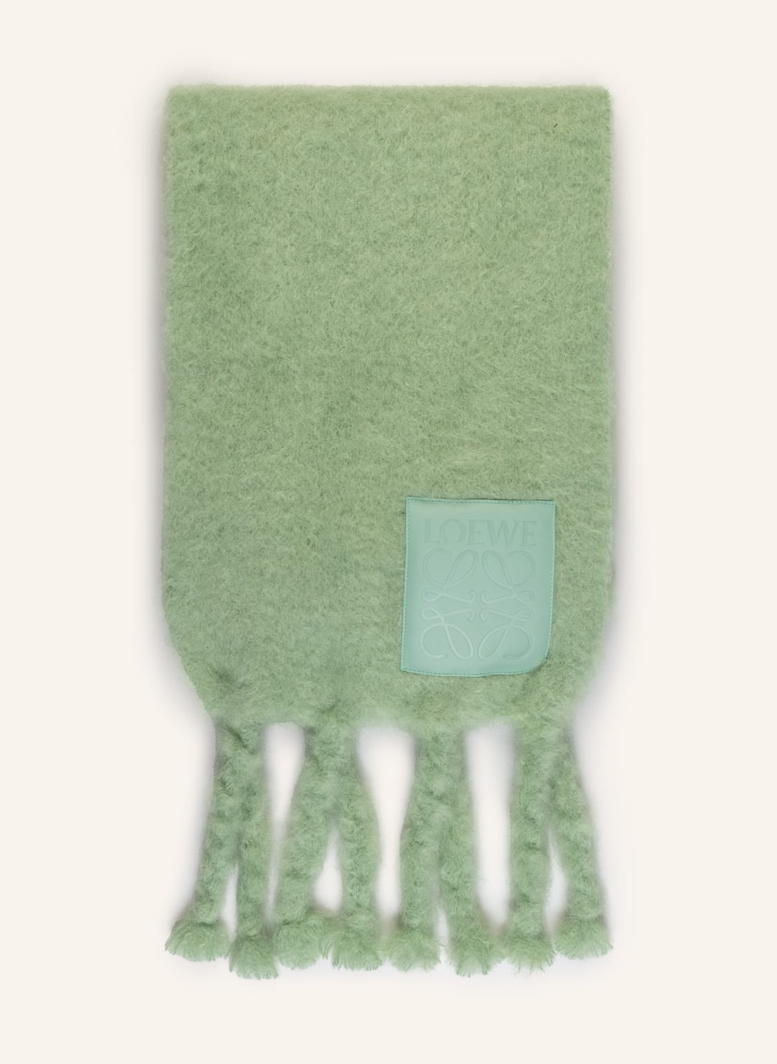 Image of Loewe Mohairschal blau