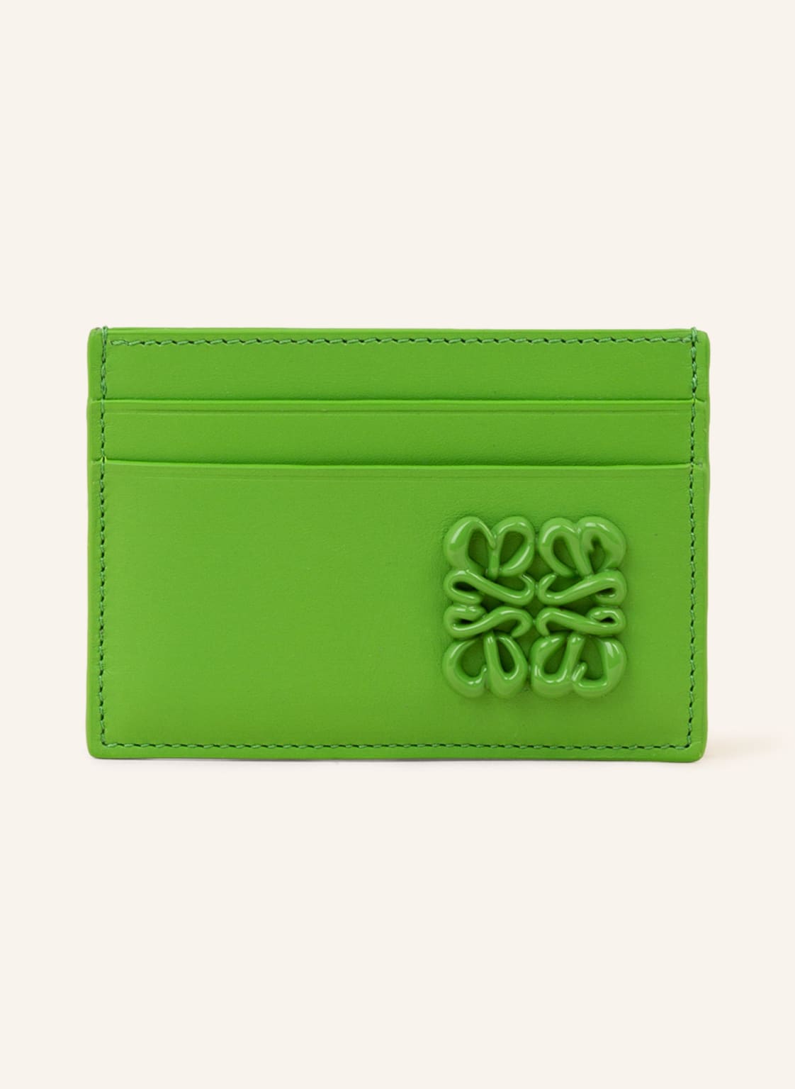 Image of Loewe Kartenetui Anagram gruen