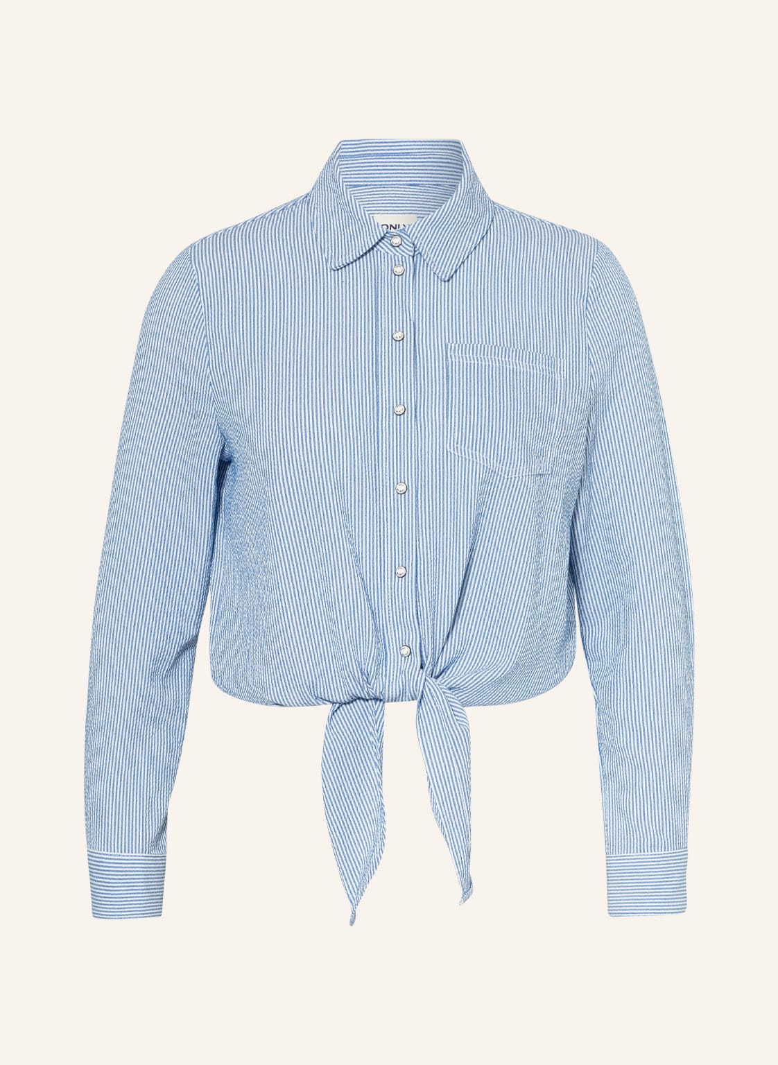 Image of Only Hemdbluse blau