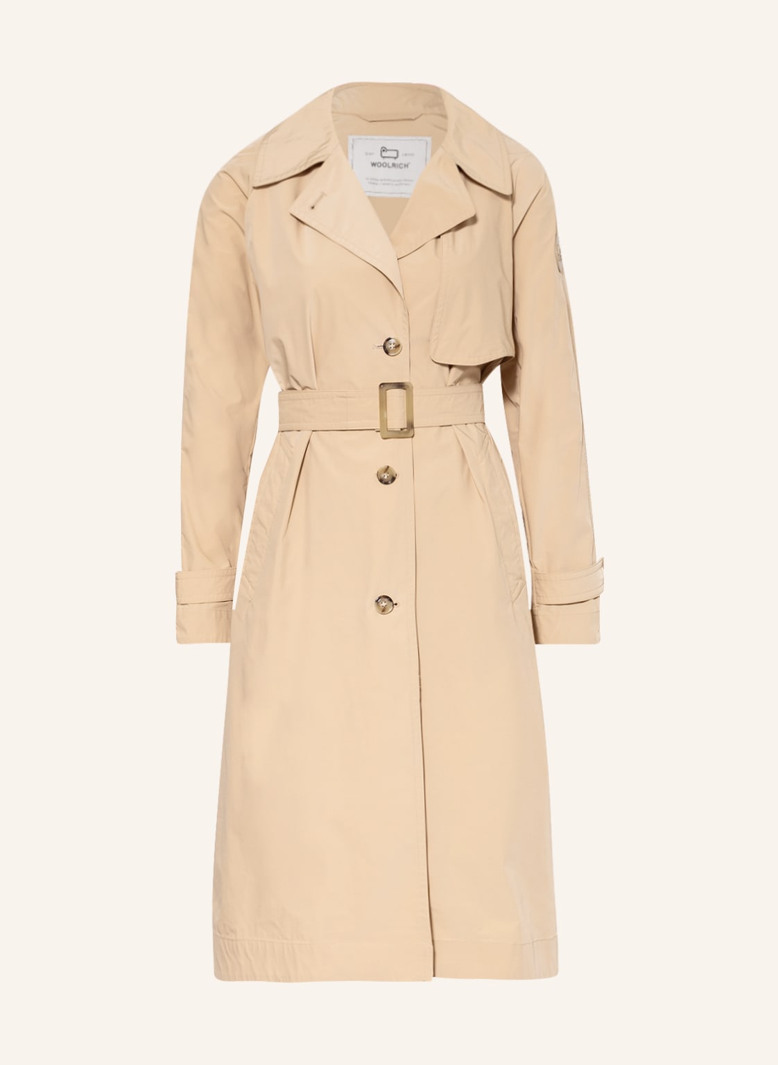 Image of Woolrich Trenchcoat beige