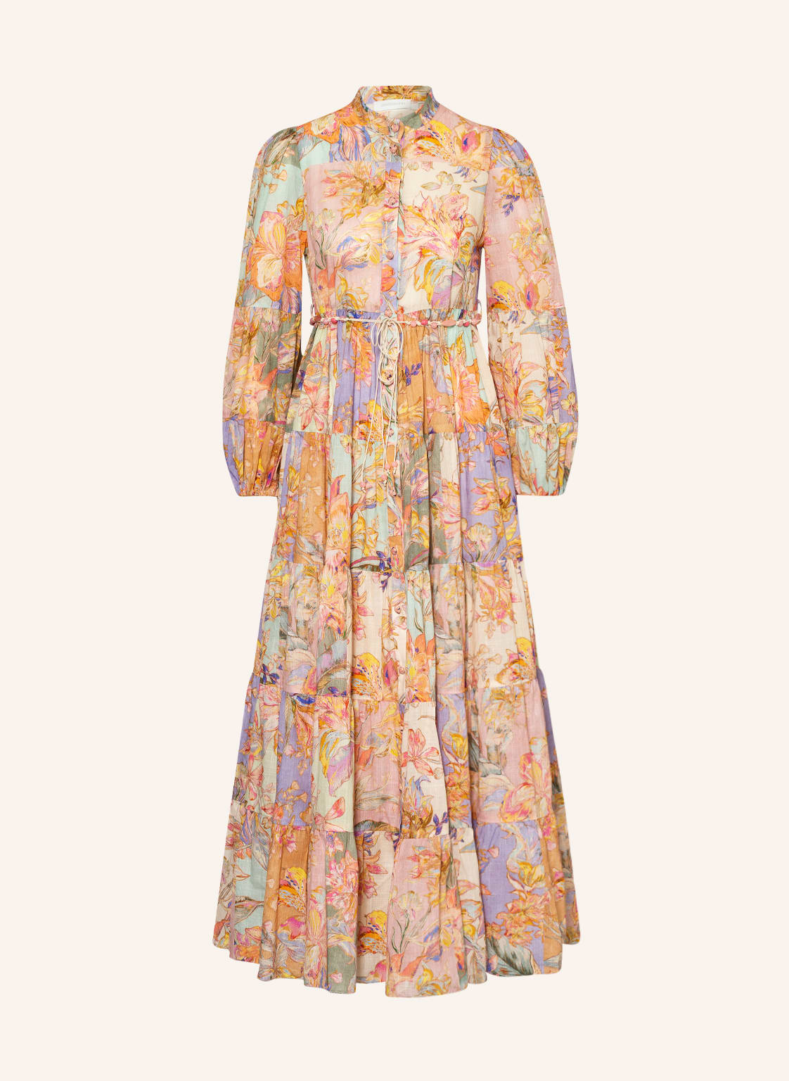 Image of Zimmermann Kleid Cira orange