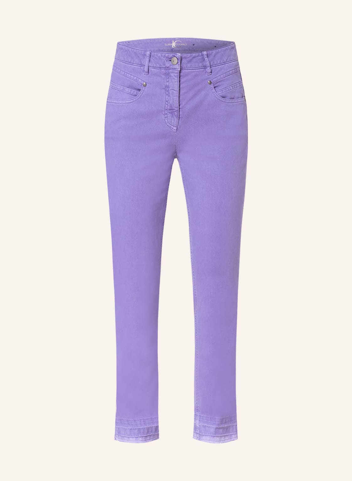 Image of Luisa Cerano Straight Jeans violett