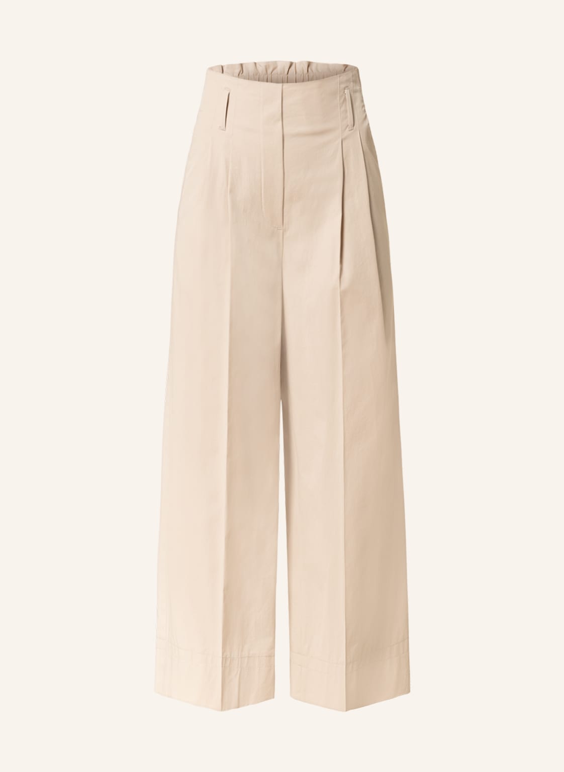 Image of Luisa Cerano Paperbag-Hose beige