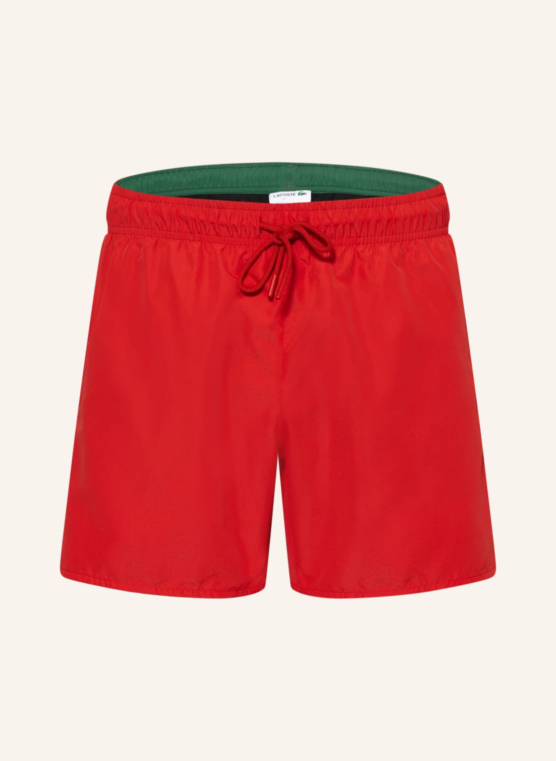 Image of Lacoste Badeshorts rot