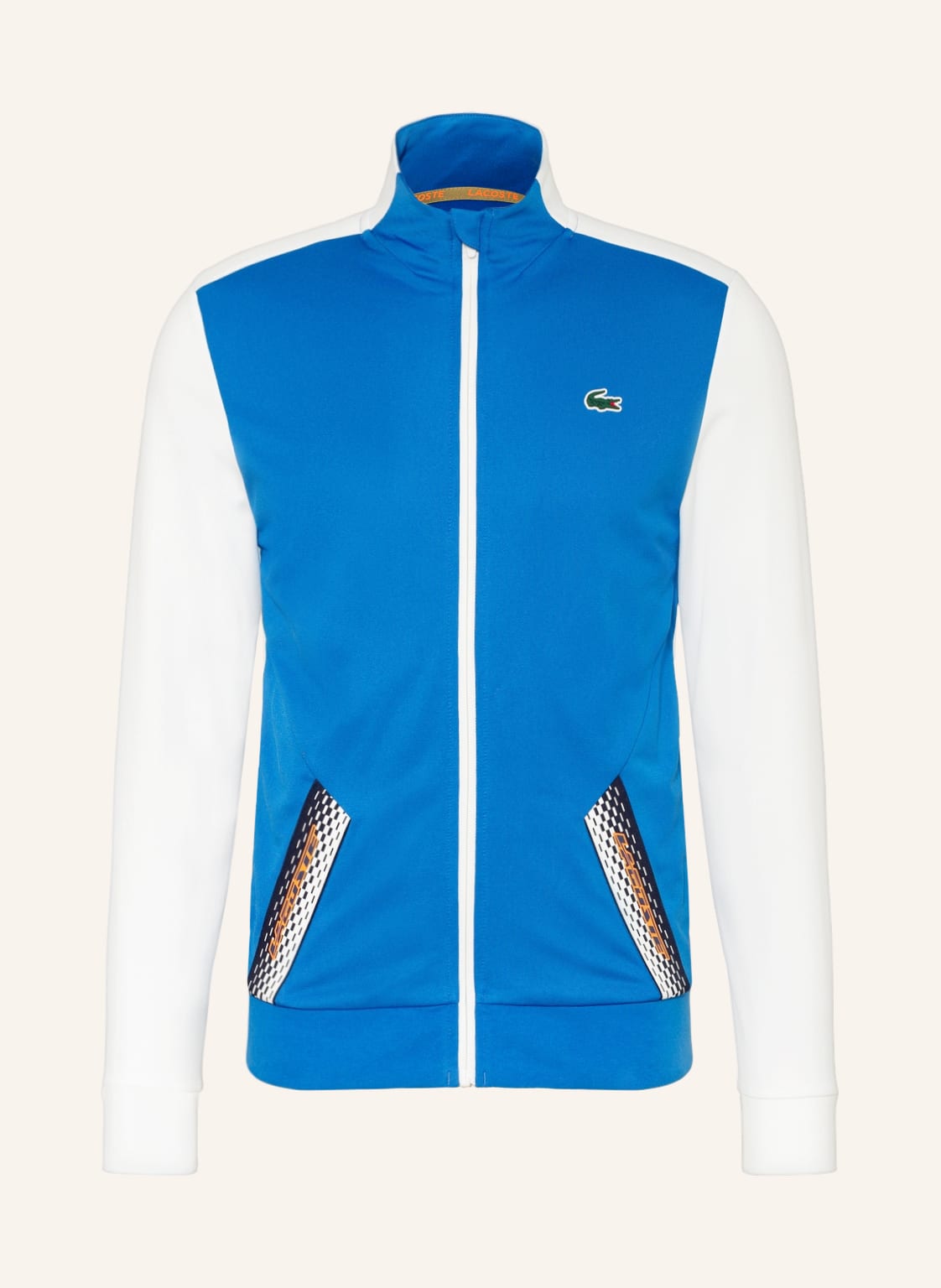 Image of Lacoste Trainingsjacke blau