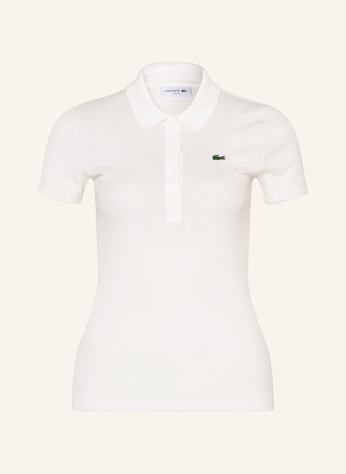 Image of Lacoste Poloshirt weiss