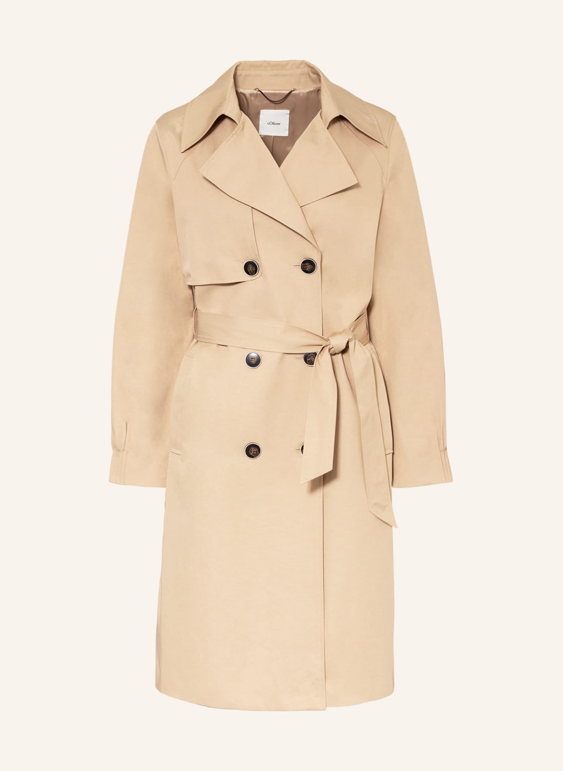 Image of S.Oliver Black Label Trenchcoat beige