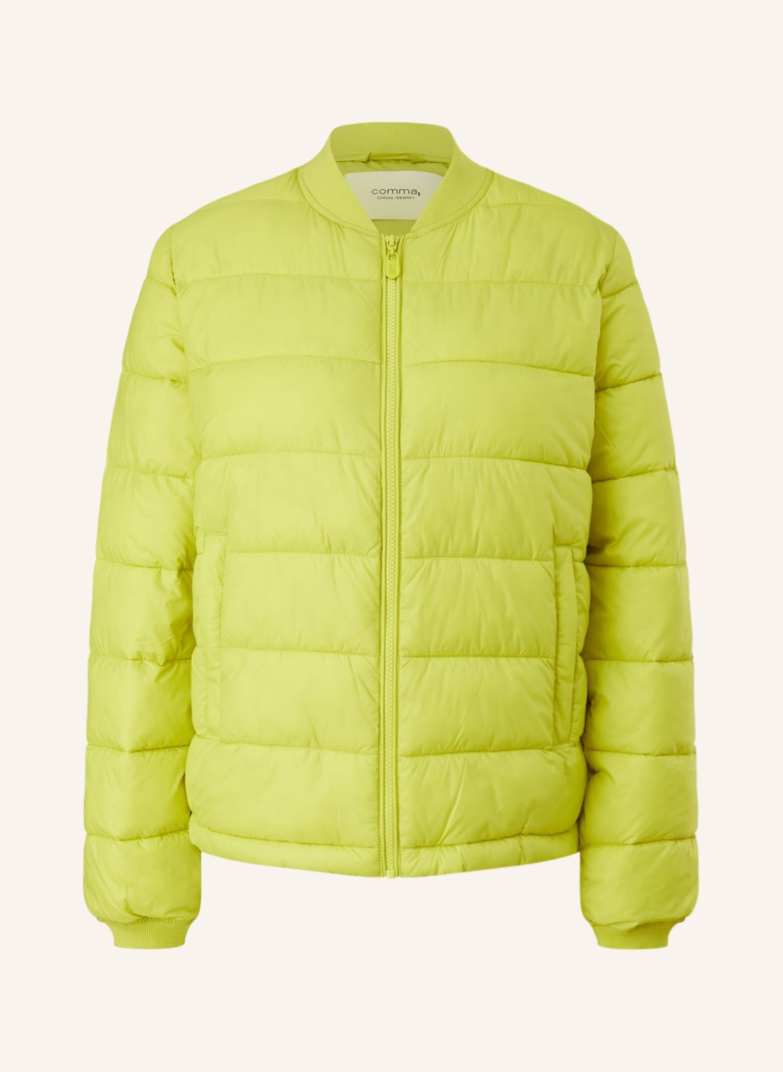 Image of Comma Casual Identity Steppjacke gelb