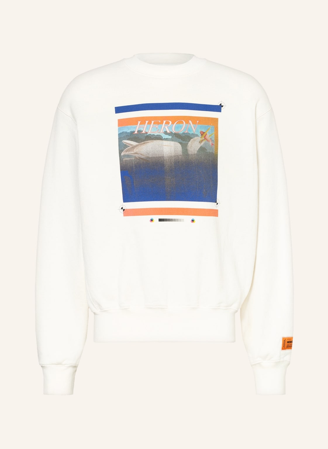 Image of Heron Preston Sweatshirt weiss