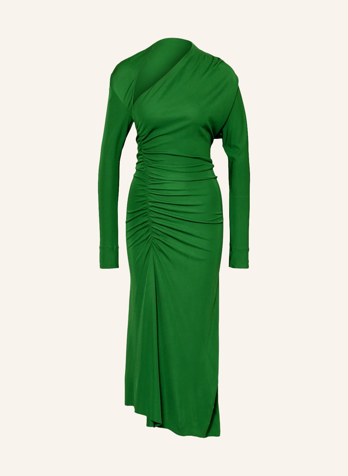 Image of Victoriabeckham Kleid Mit Cut-Out gruen