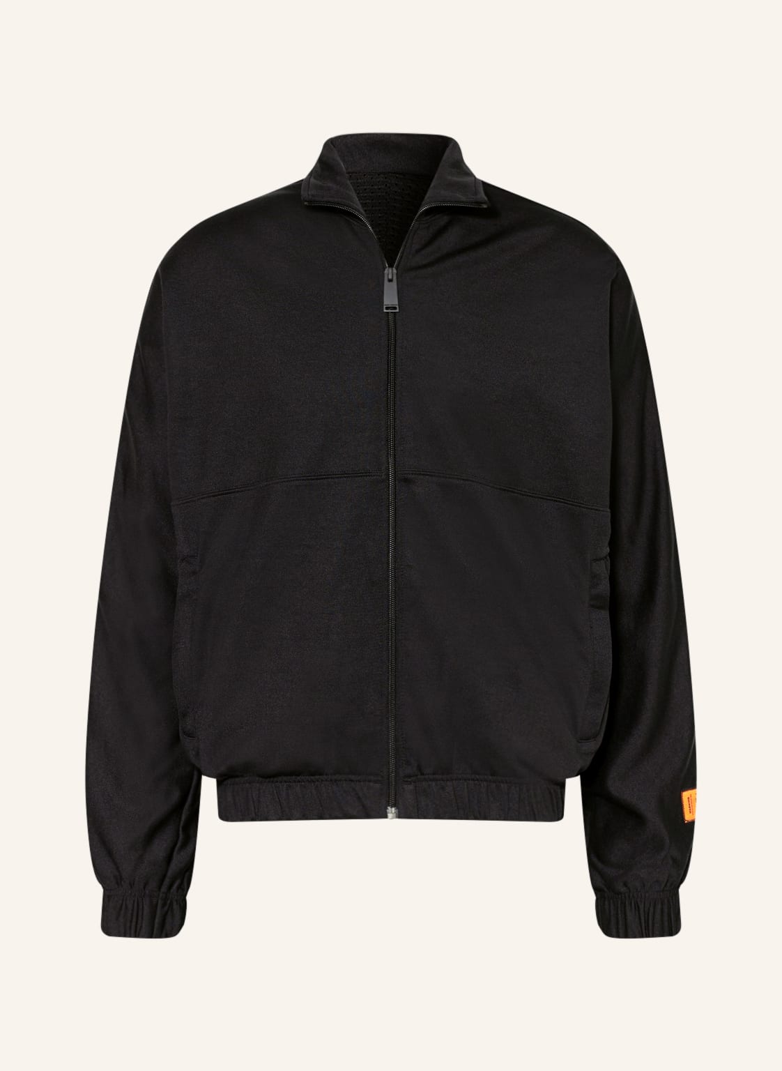 Image of Heron Preston Sweatjacke Mit Galonstreifen schwarz