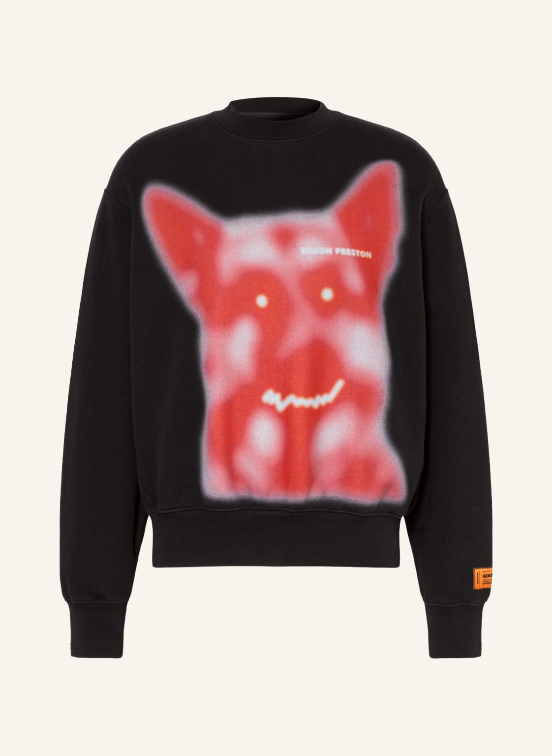 Image of Heron Preston Sweatshirt schwarz