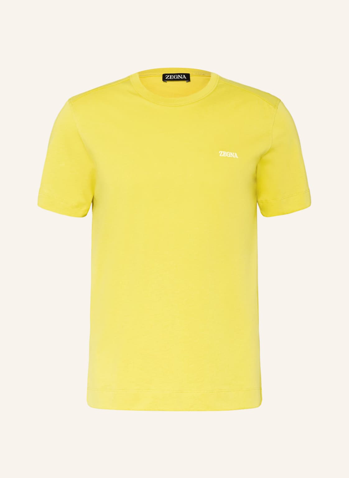 Image of Zegna T-Shirt gelb