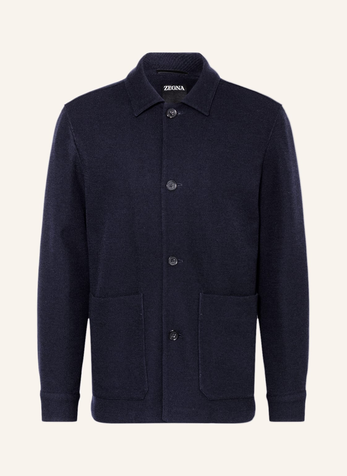 Image of Zegna Overjacket blau