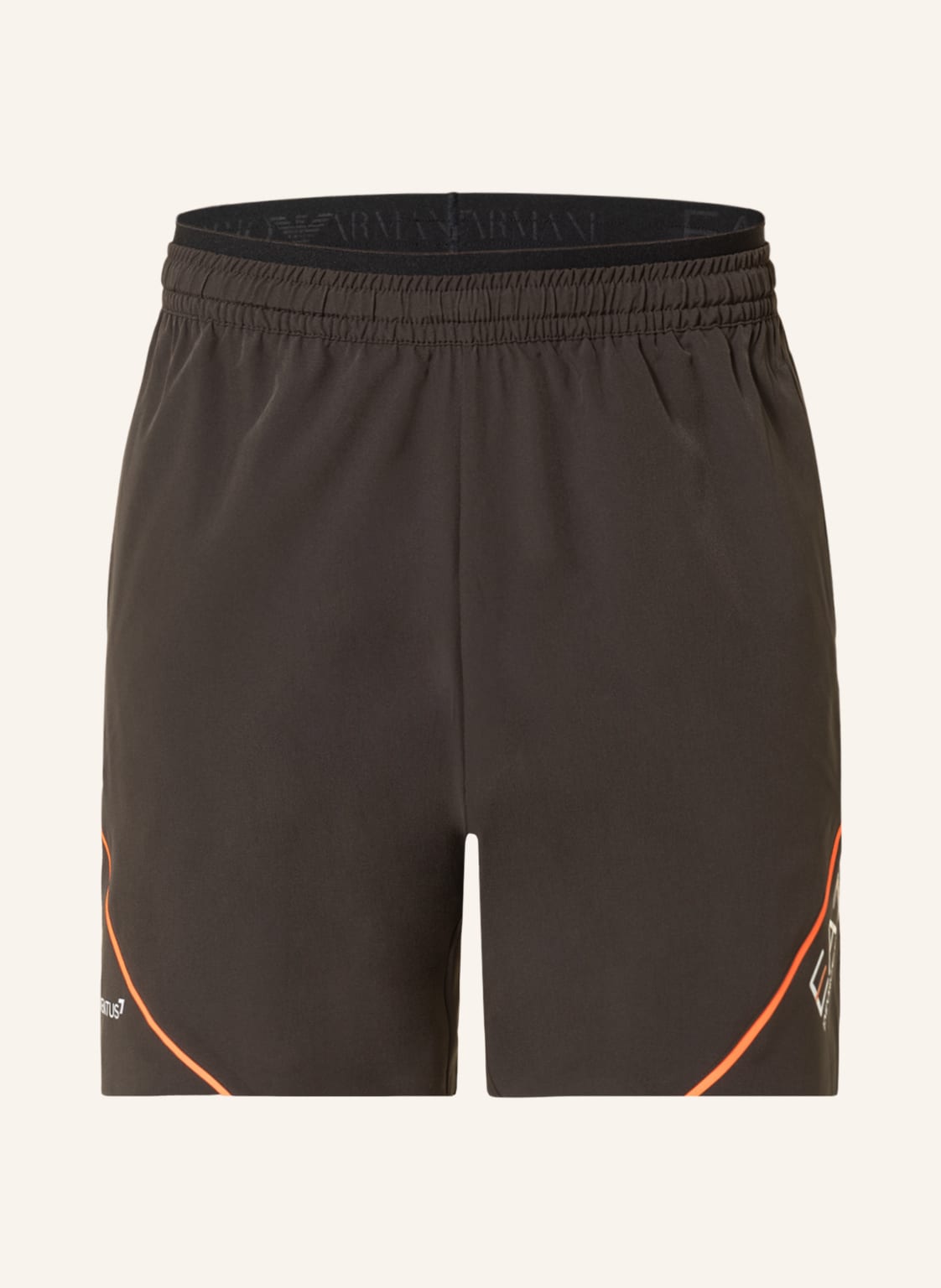 Image of ea7 Emporio Armani Trainingsshorts grau