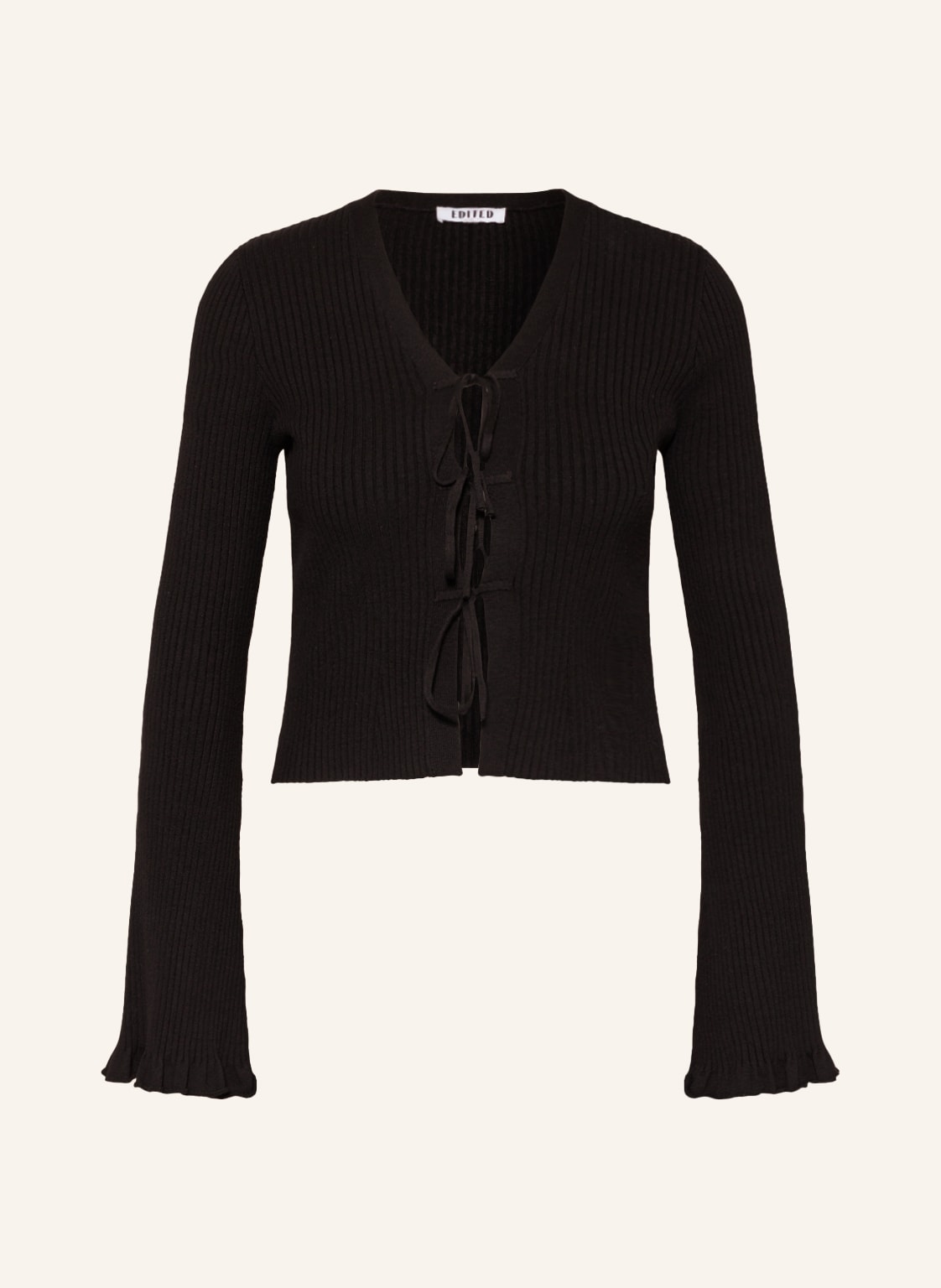 Image of Edited Strickjacke Maikai schwarz