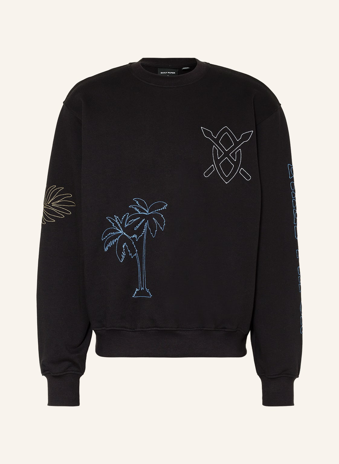 Image of Daily Paper Sweatshirt Purdil schwarz