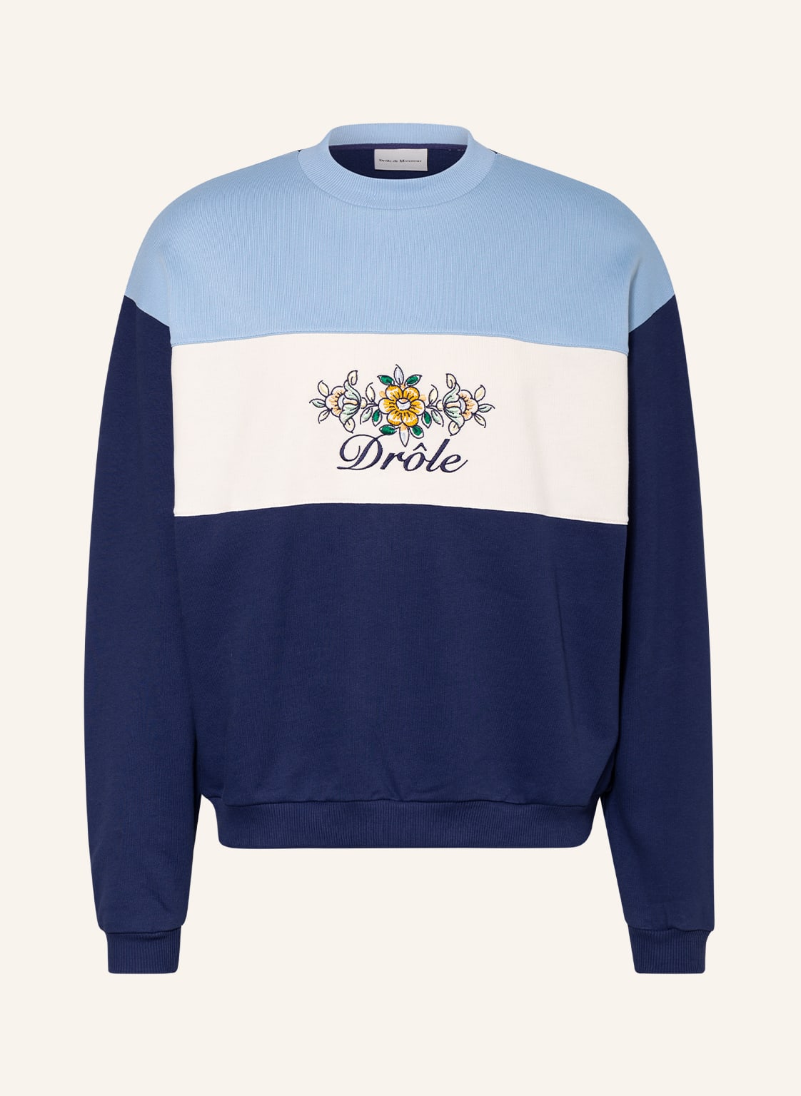 Image of Drôle De Monsieur Sweatshirt blau