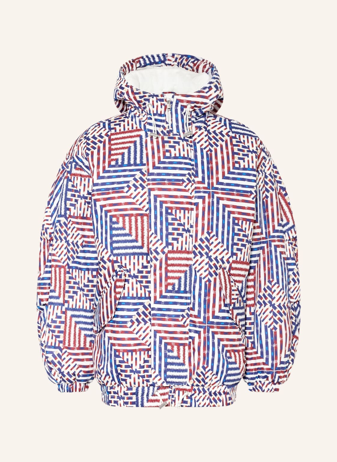 Image of Isabel Marant Oversized-Jacke Eliott blau