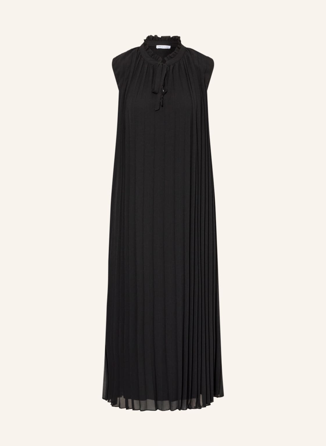 Image of Mrs & Hugs Plisseekleid schwarz