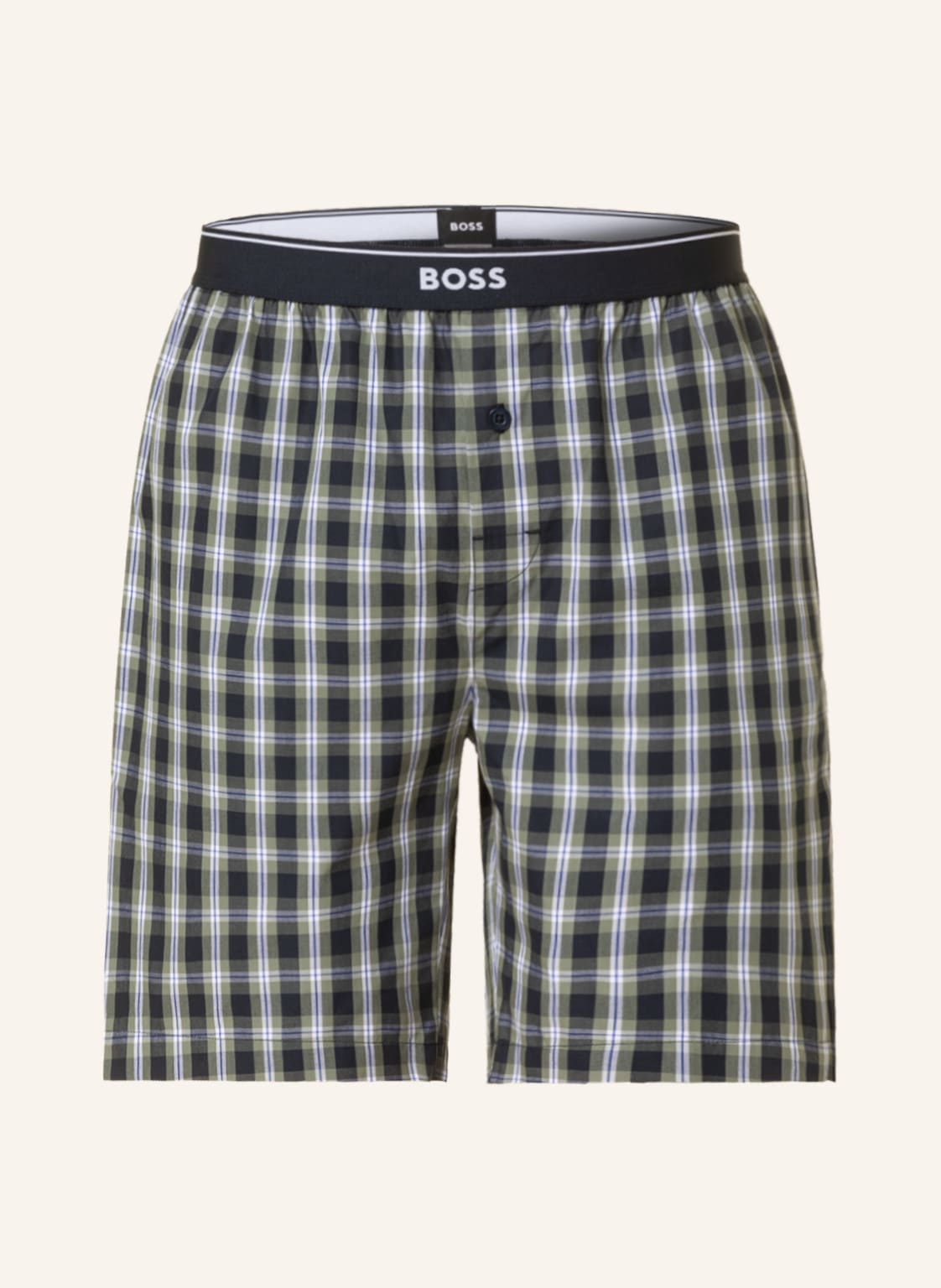Image of Boss Schlafshorts Urban gruen