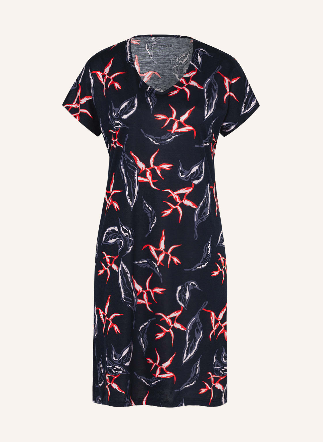 Image of Schiesser Nachthemd Mix+Relax blau