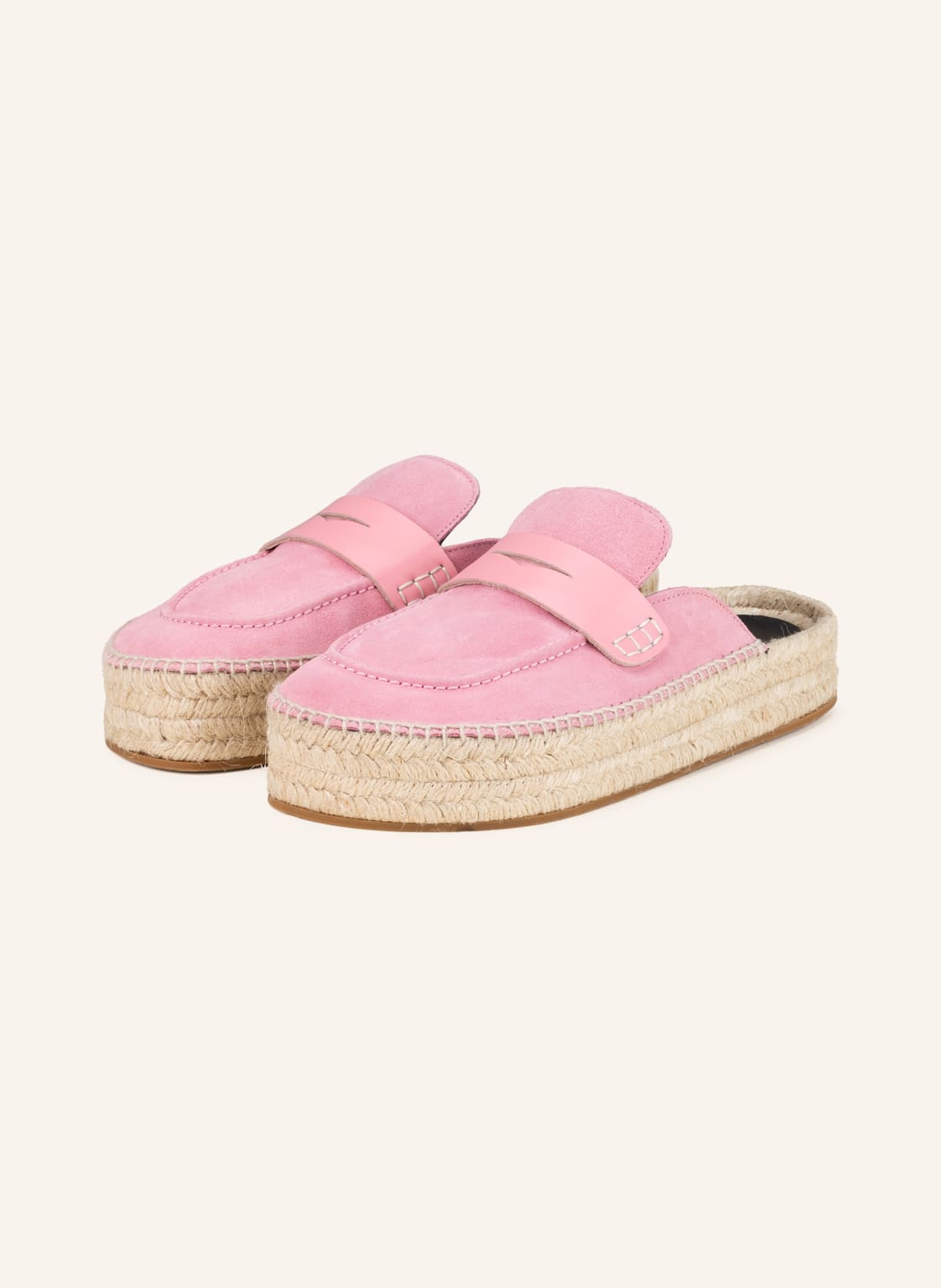 Image of Jw Anderson Pantoletten pink