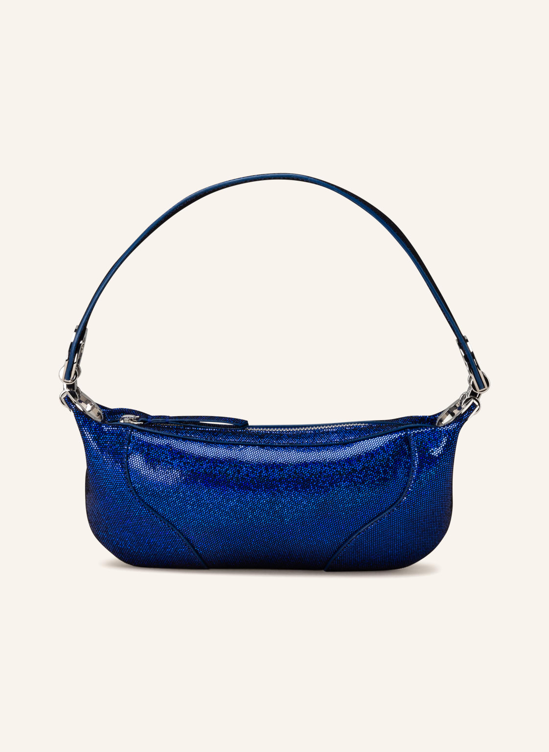 Image of By Far Schultertasche Amira Mini blau