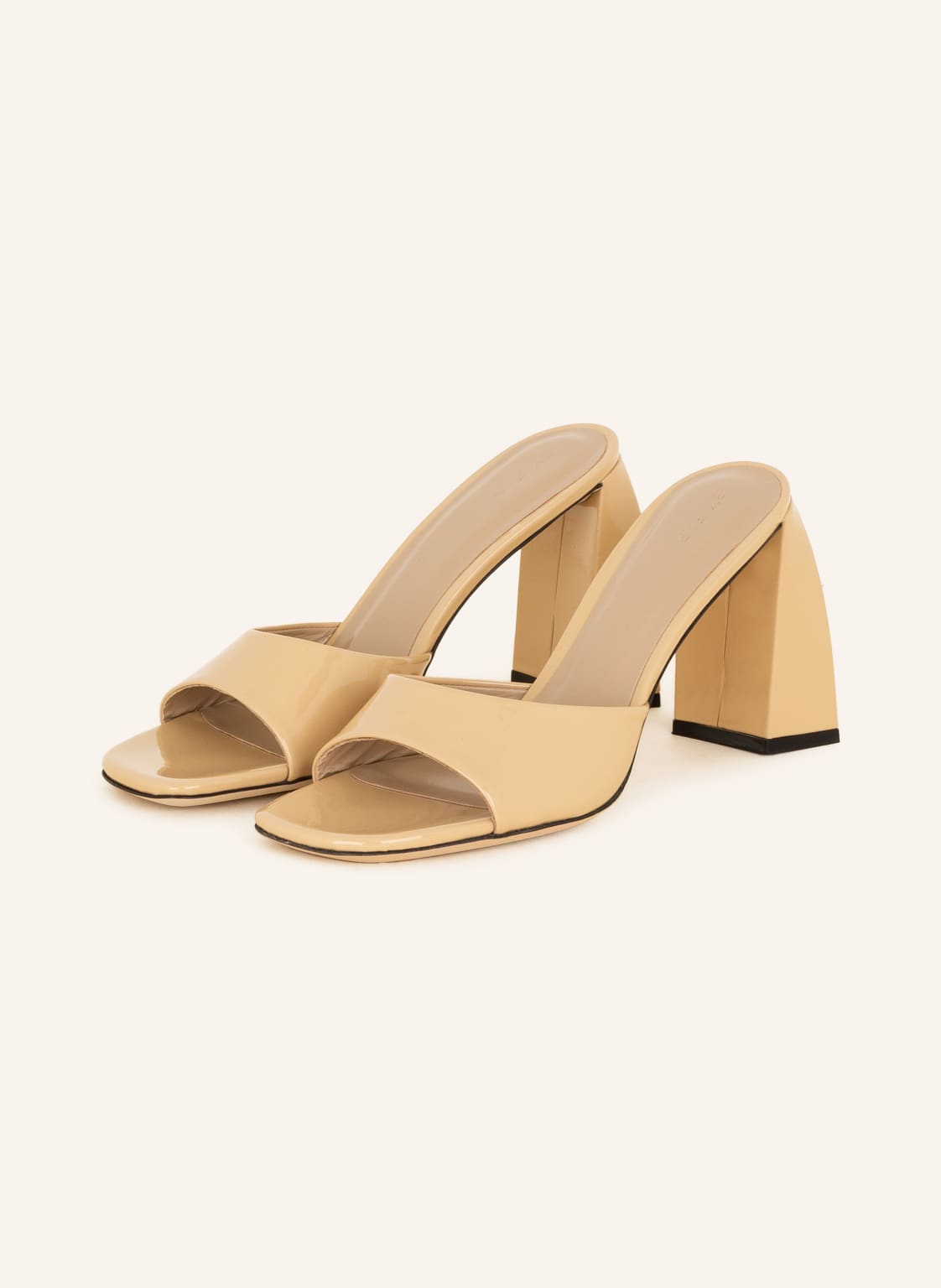 Image of By Far Mules Michele beige