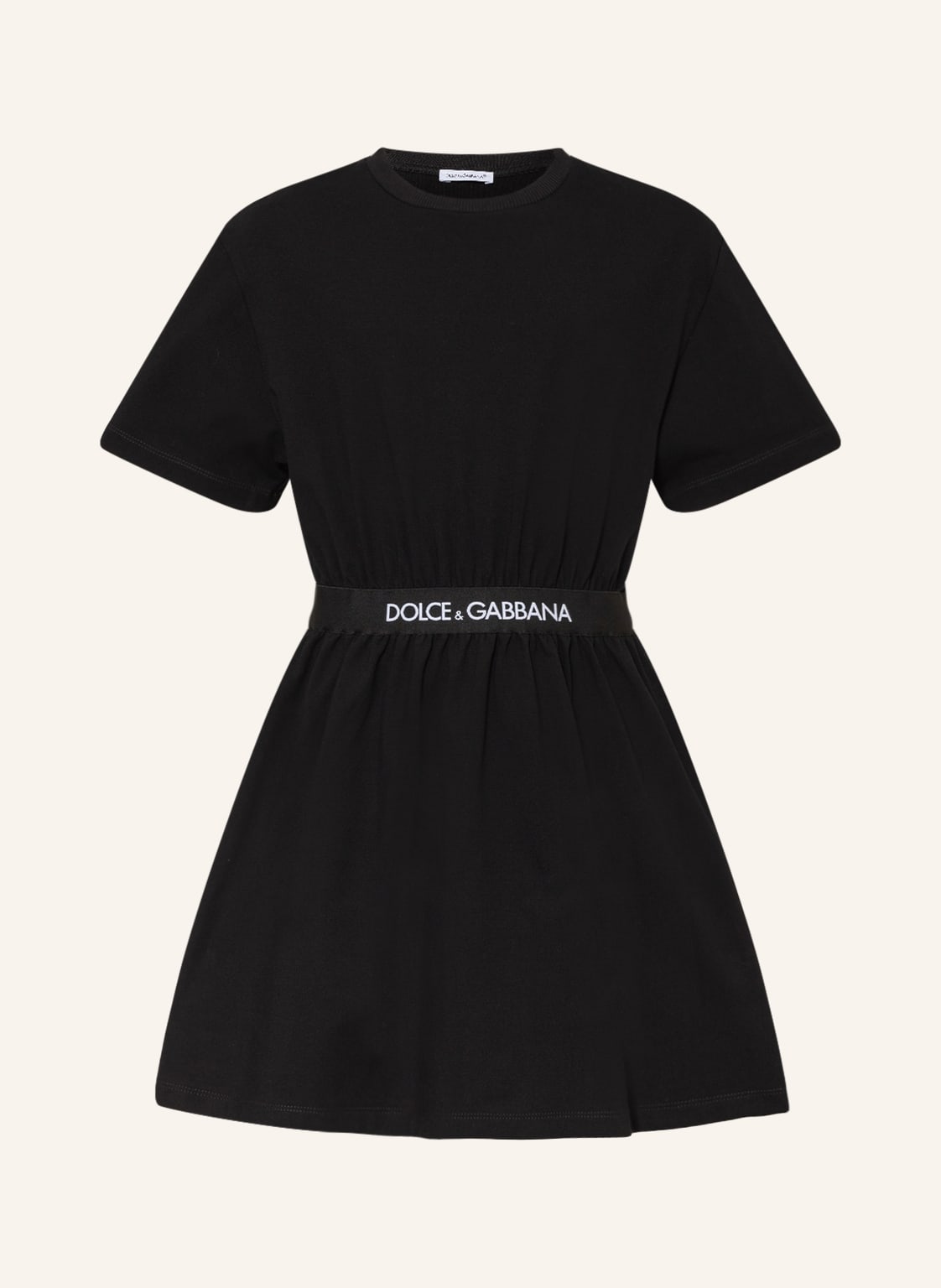 Image of Dolce & Gabbana Jerseykleid schwarz
