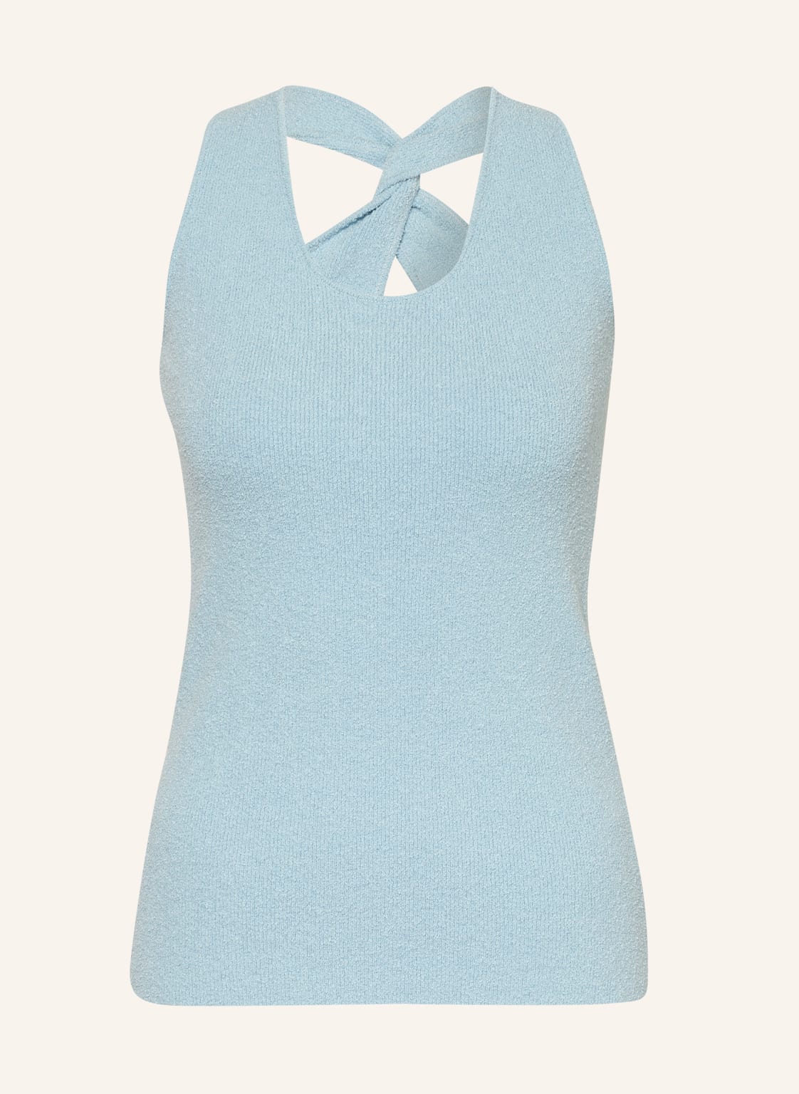 Image of Nanushka Stricktop Joia blau