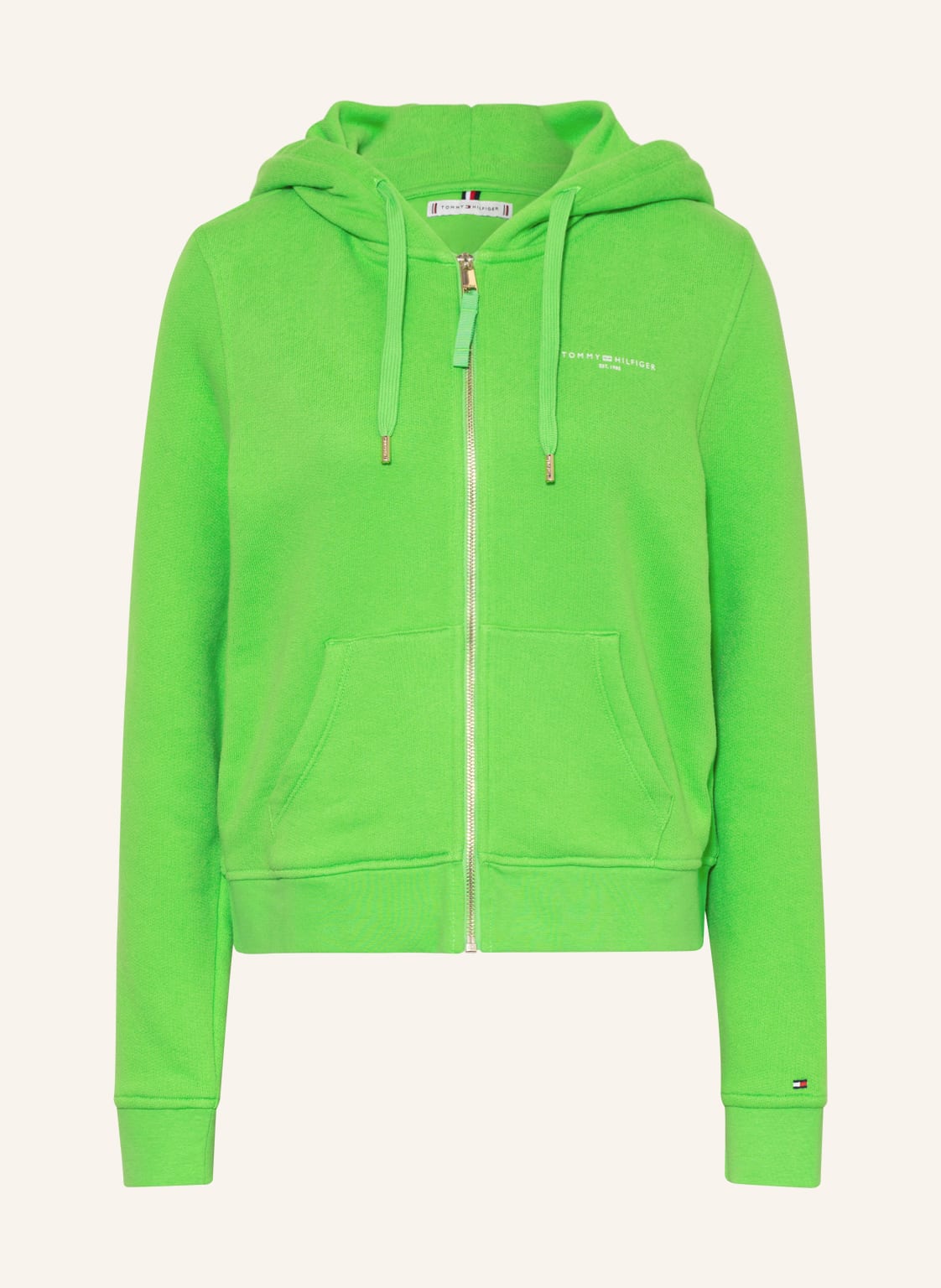 Image of Tommy Hilfiger Sweatjacke gruen