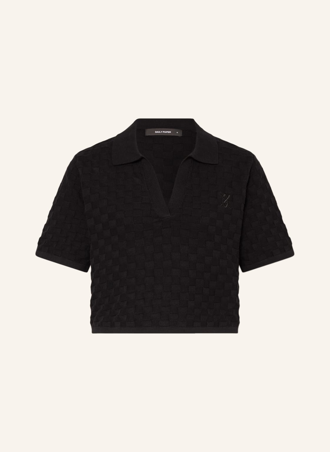 Image of Daily Paper Strickshirt Patty schwarz