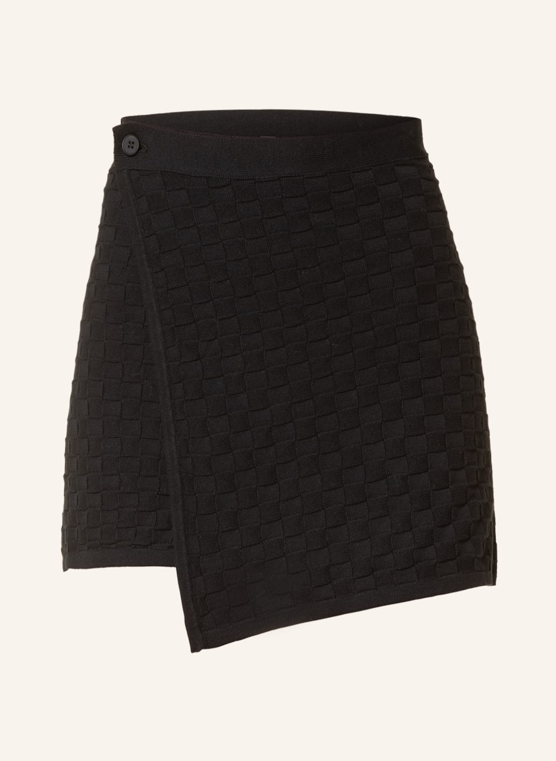 Image of Daily Paper Wickelrock Patty Aus Strick schwarz