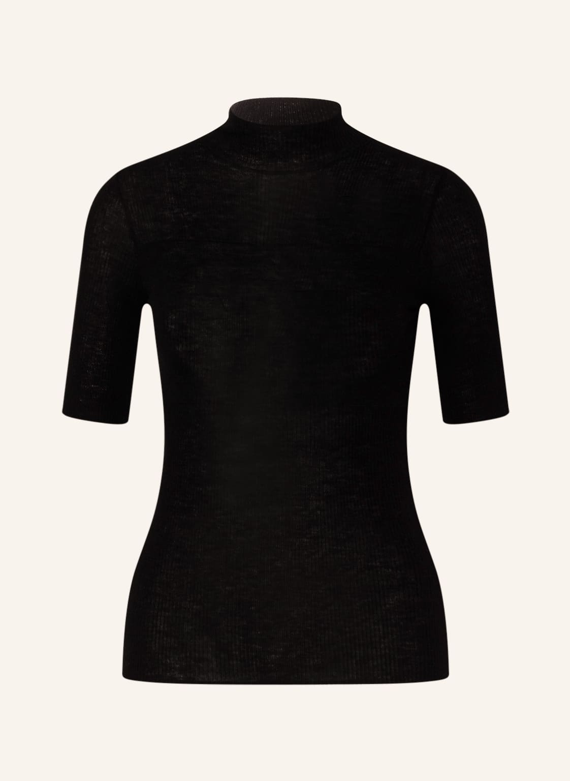 Image of Wolford Strickshirt Air Wool schwarz