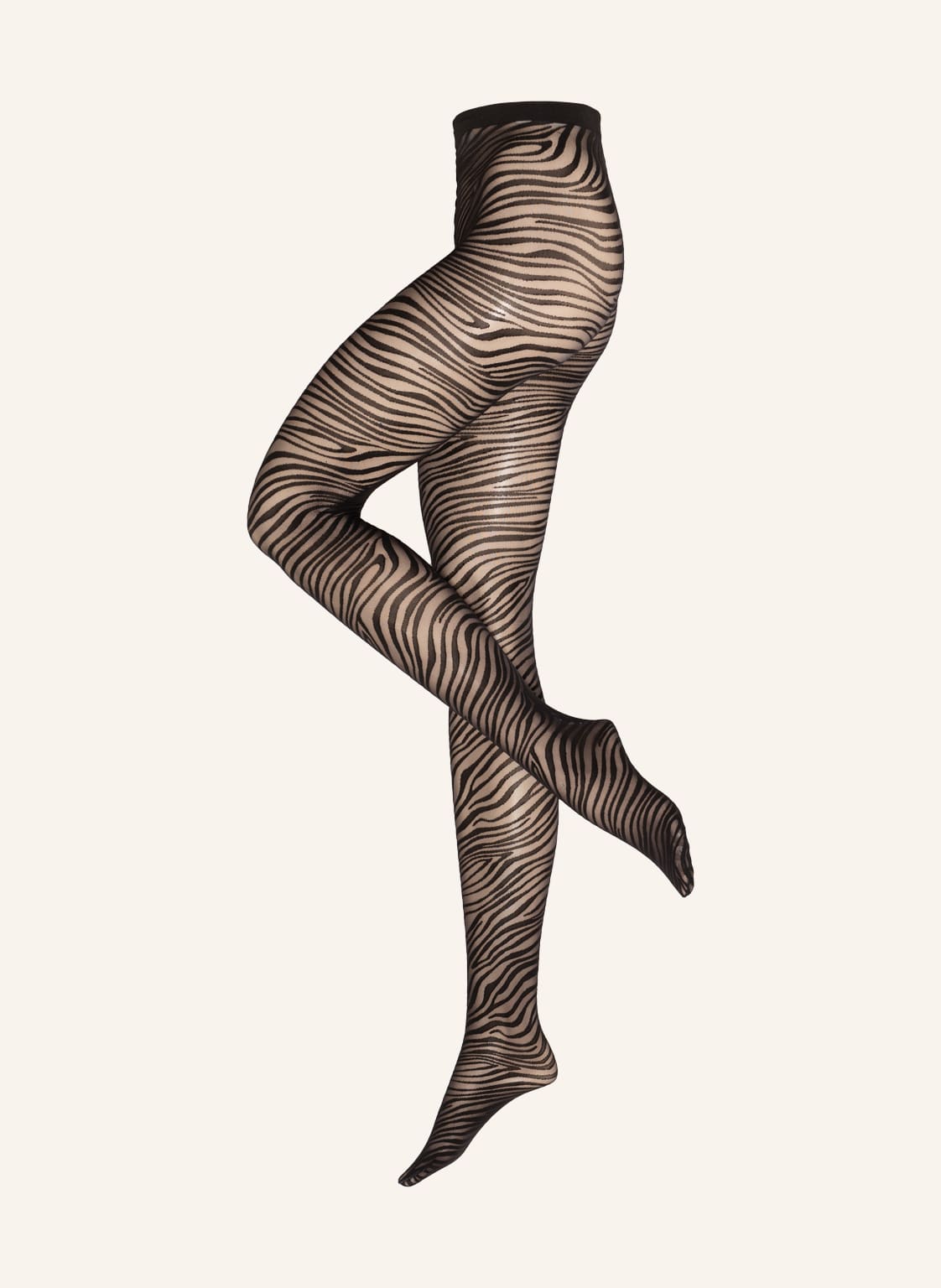 Image of Wolford Feinstrumpfhose Zebra Tights schwarz