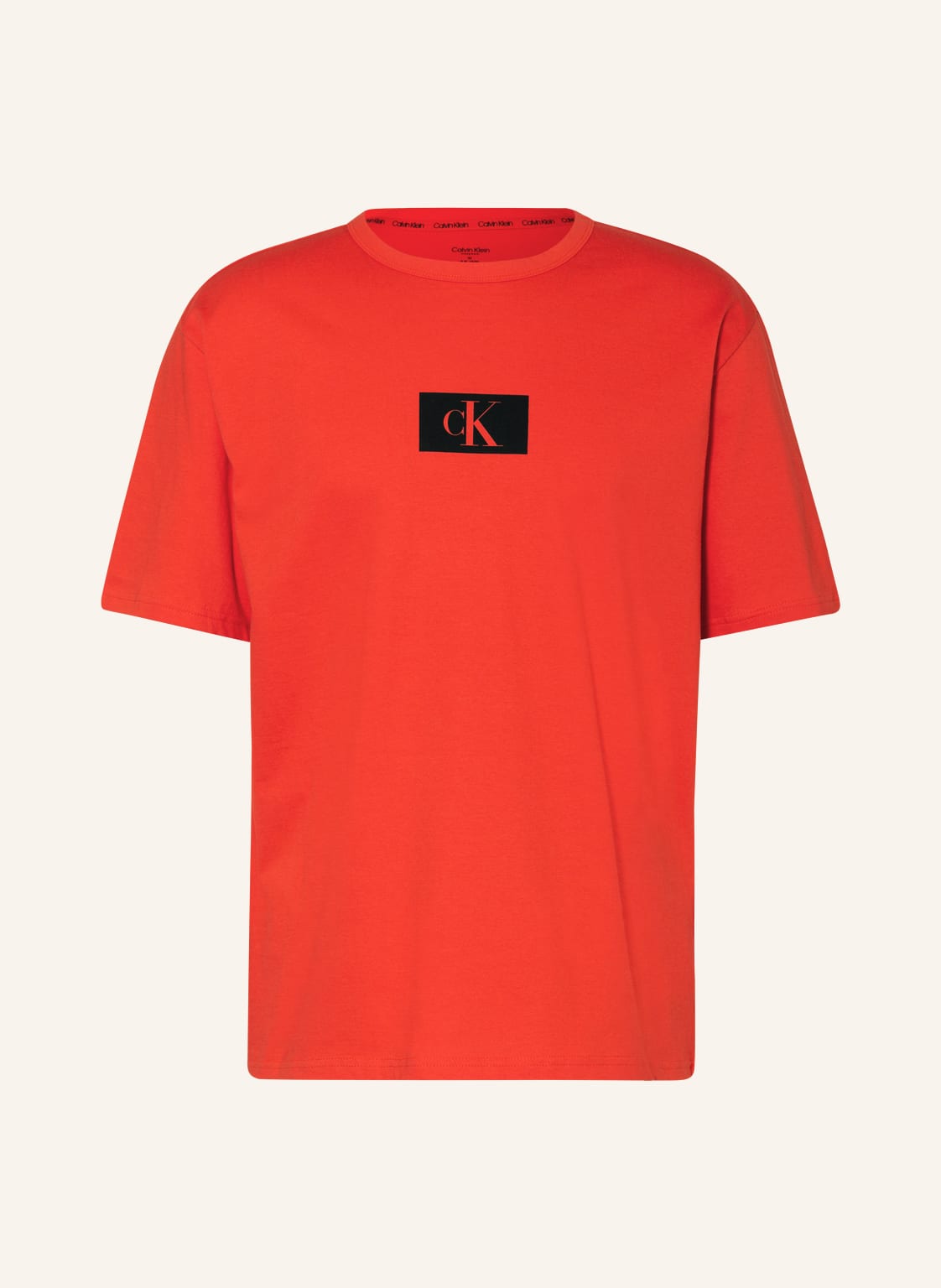 Image of Calvin Klein Lounge-Shirt ck96 rot