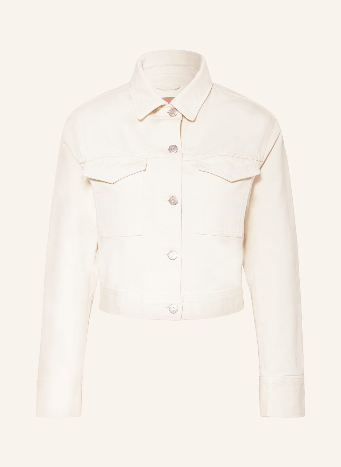 Image of Boss Jeansjacke weiss