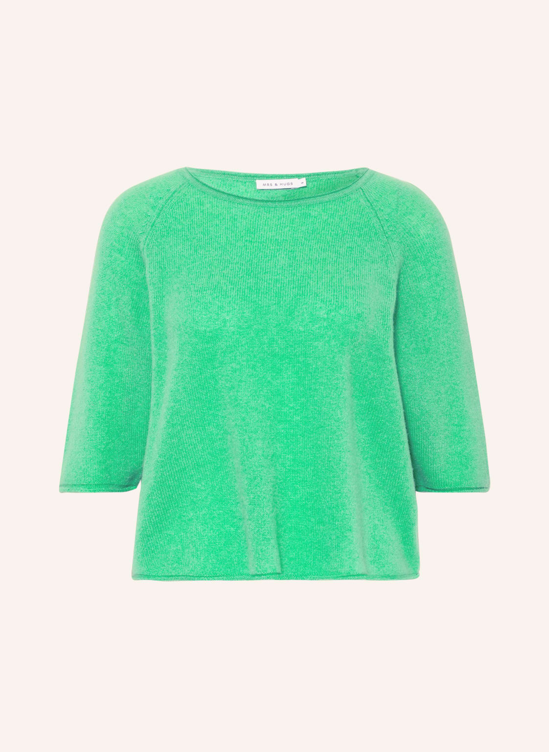 Image of Mrs & Hugs Strickshirt Aus Cashmere gruen