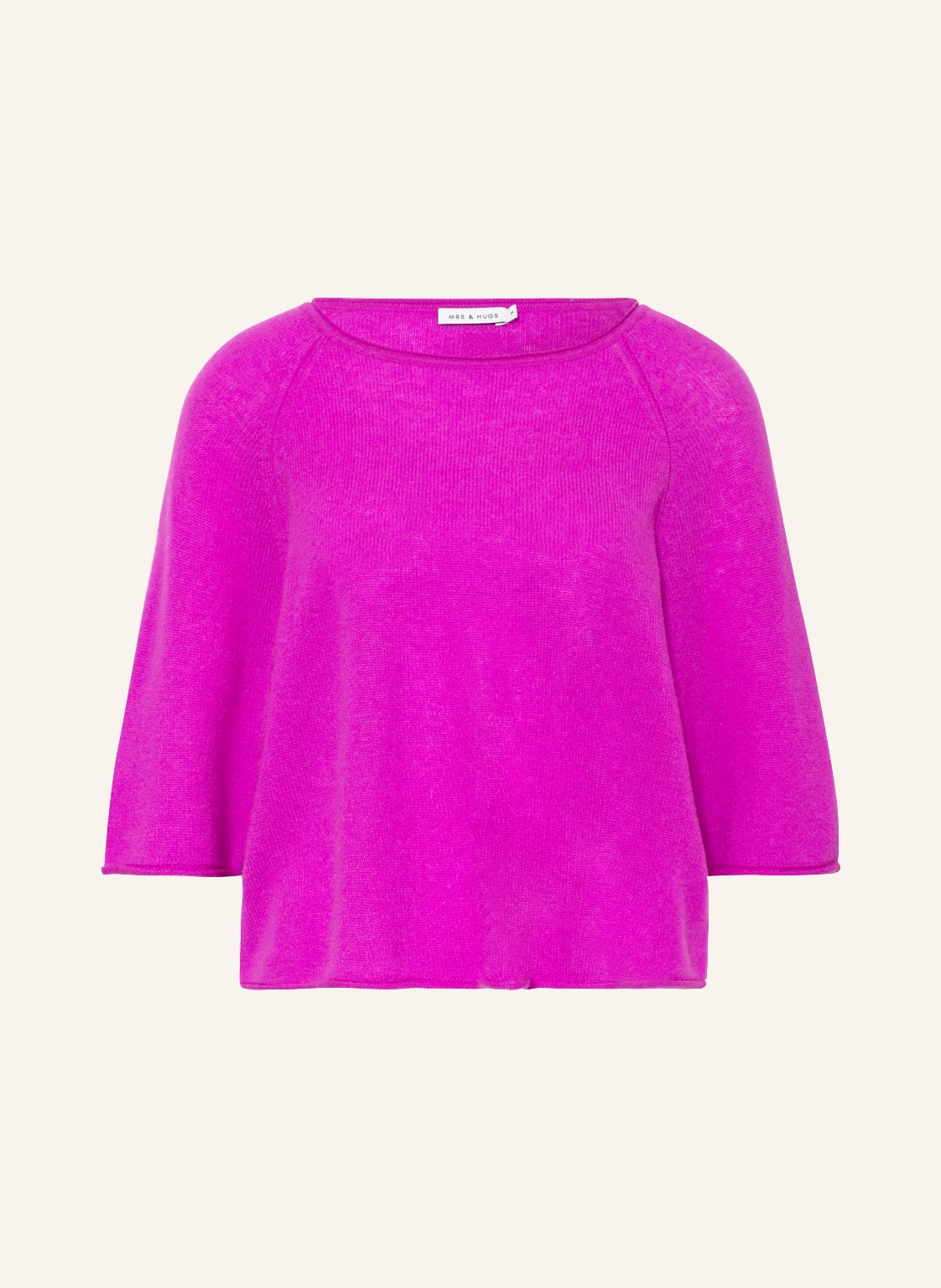 Image of Mrs & Hugs Strickshirt Aus Cashmere violett