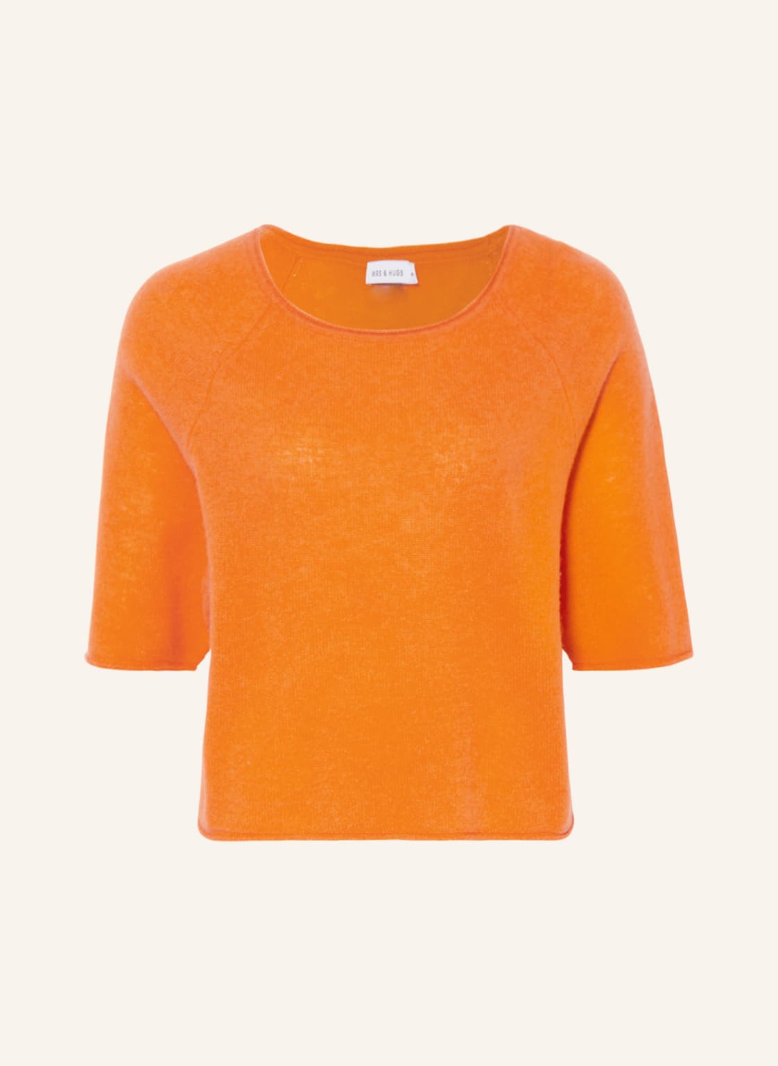 Image of Mrs & Hugs Strickshirt Aus Cashmere orange