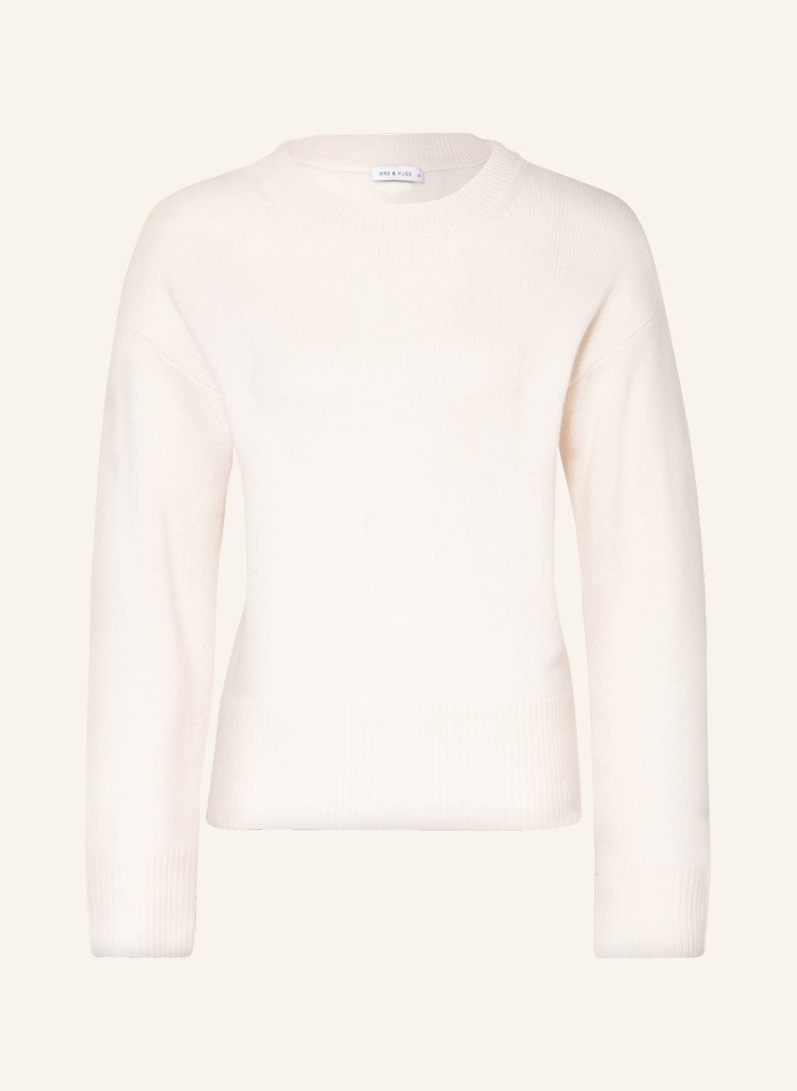 Image of Mrs & Hugs Cashmere-Pullover weiss