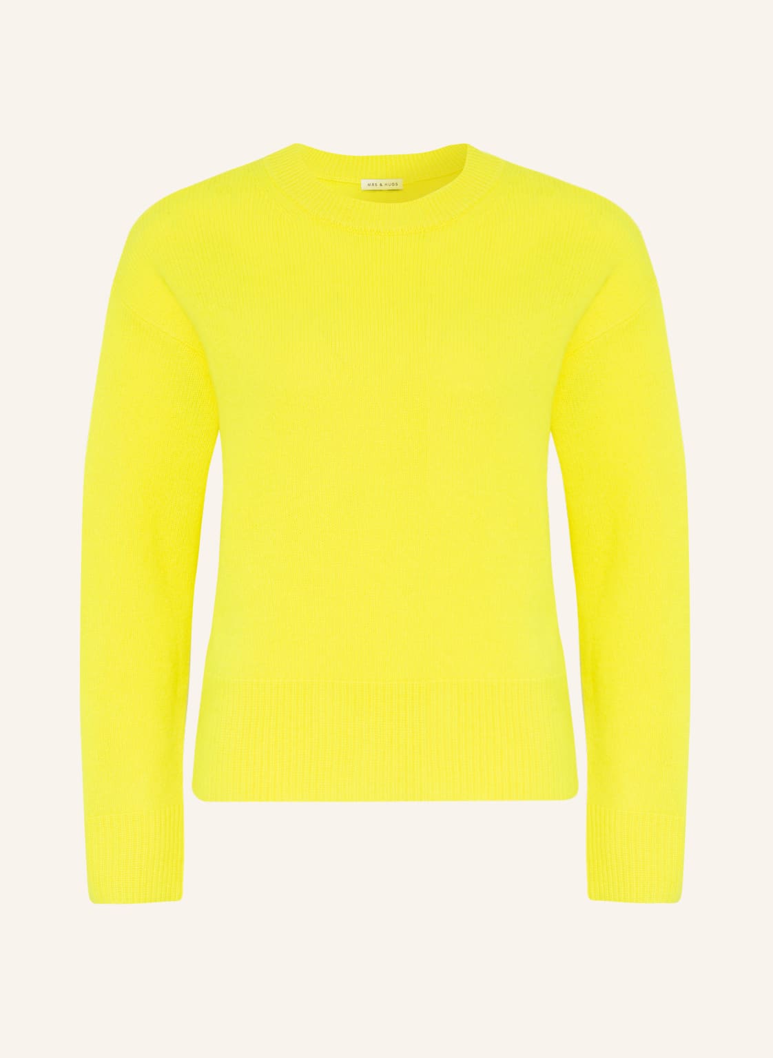 Image of Mrs & Hugs Cashmere-Pullover gelb