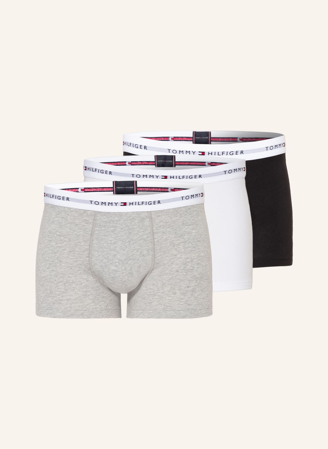 Image of Tommy Hilfiger 3er-Pack Boxershorts grau