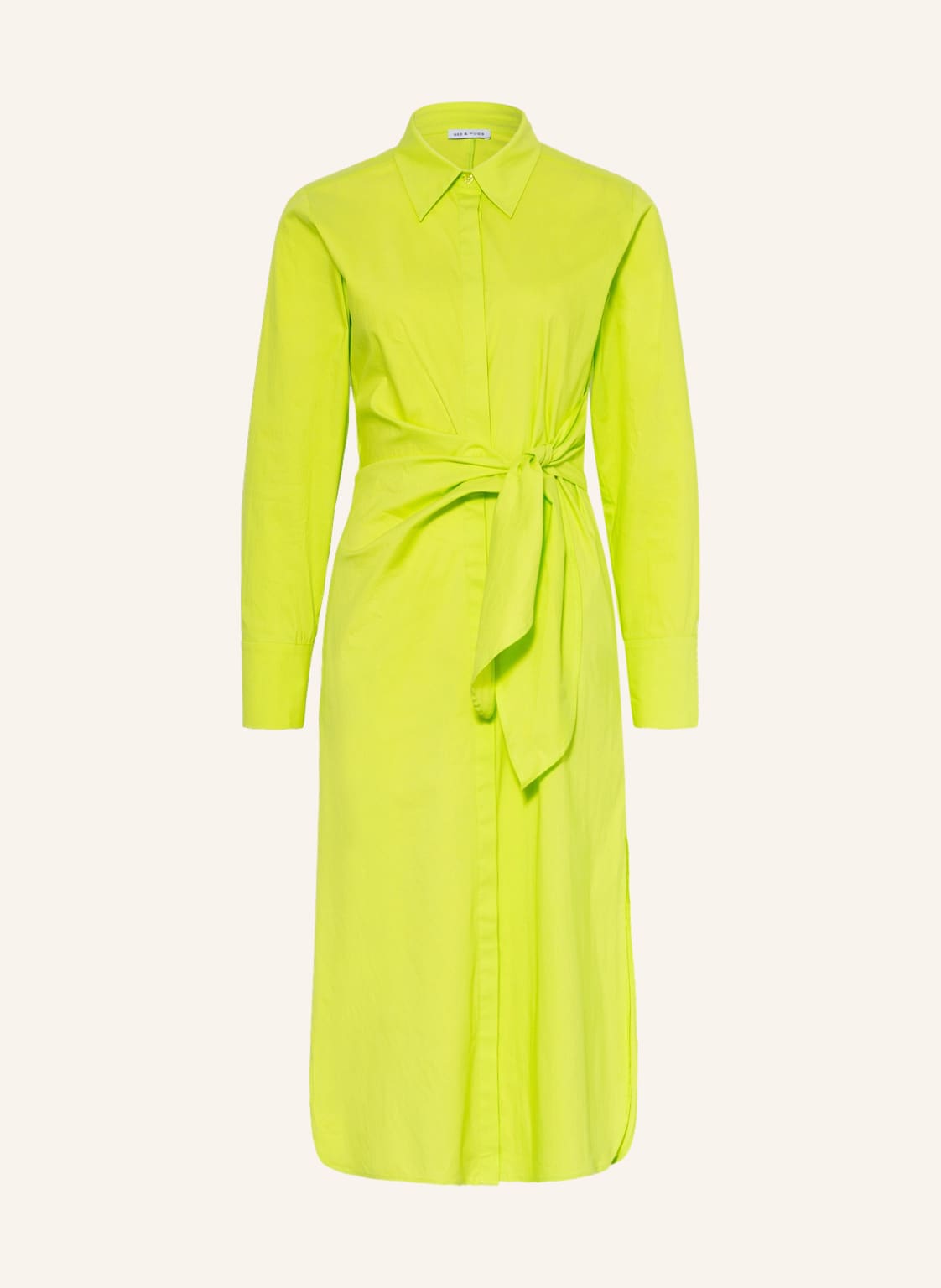 Image of Mrs & Hugs Hemdblusenkleid gelb