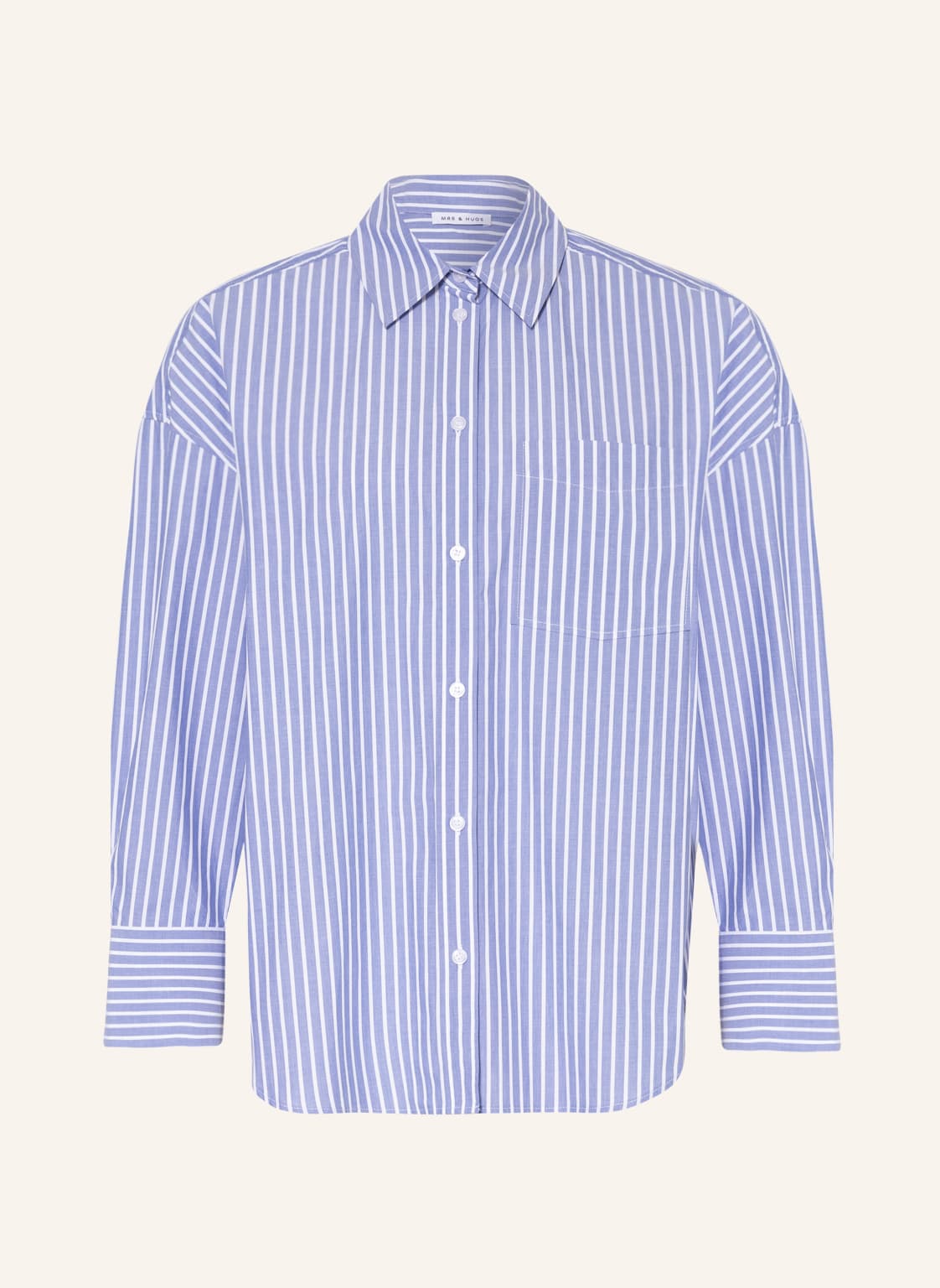 Image of Mrs & Hugs Hemdbluse blau