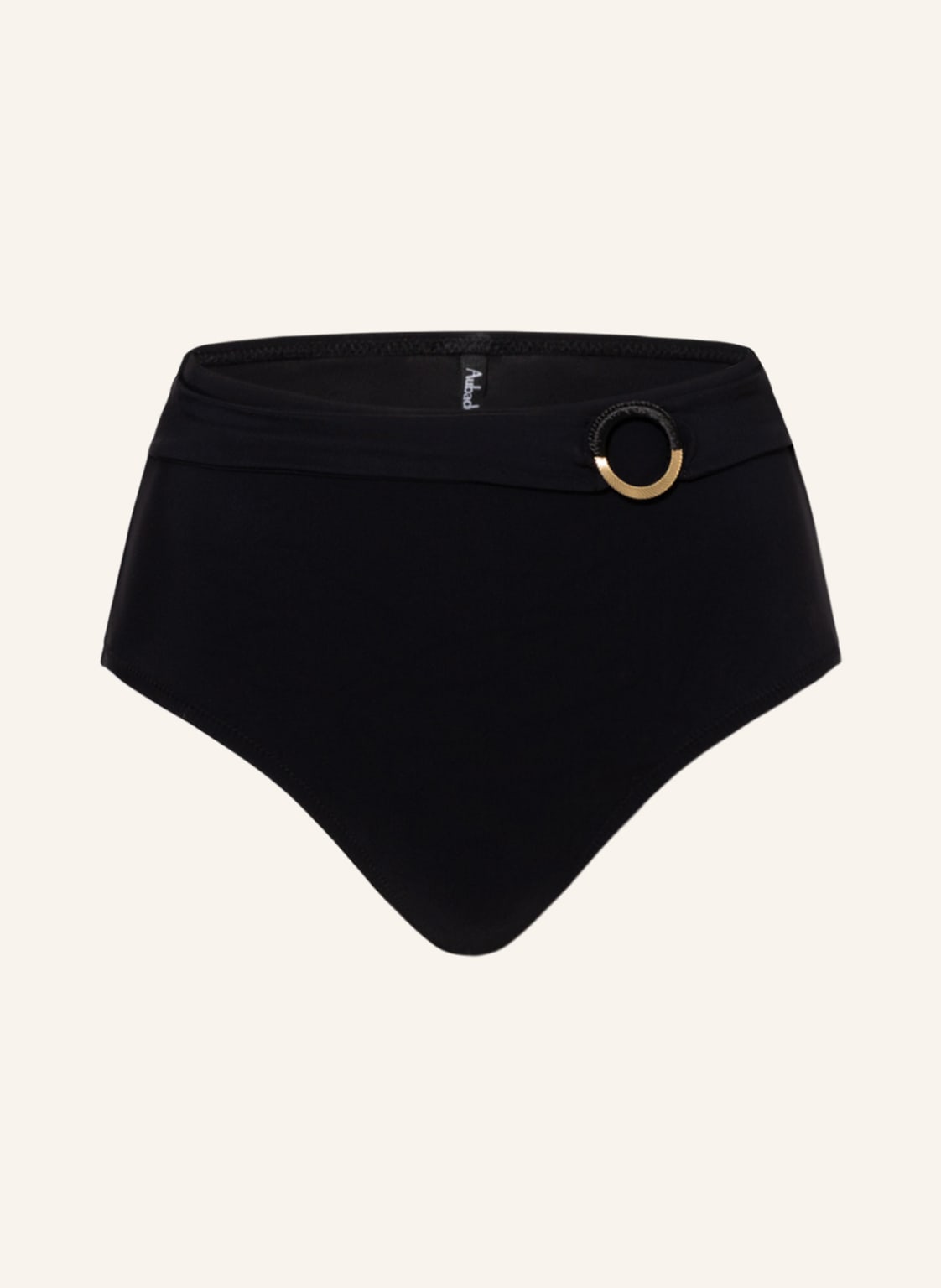 Image of Aubade High-Waist-Bikini-Hose Secret Cove schwarz