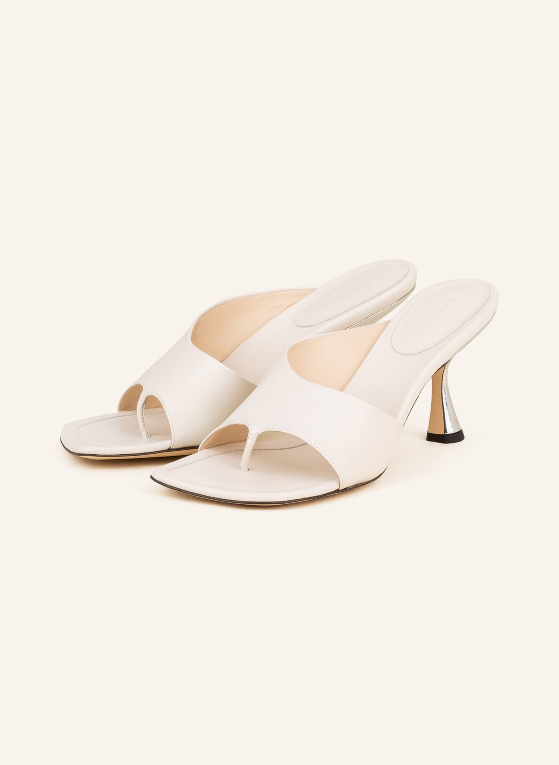 Image of Wandler Mules Julio beige